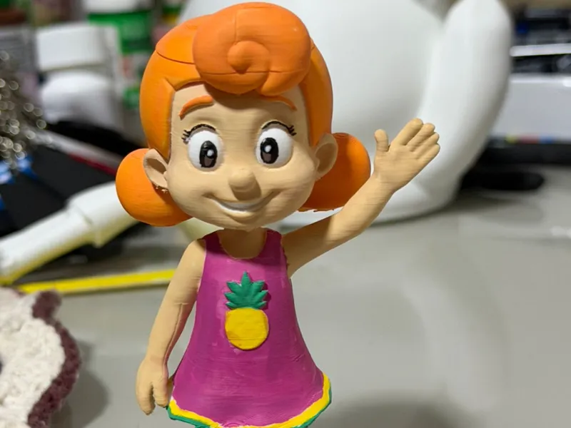 Sarah - personagem 3 palavrinhas