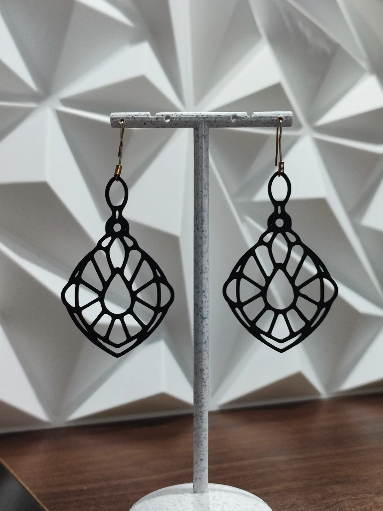 Aretes Prisma de Rocío view 2