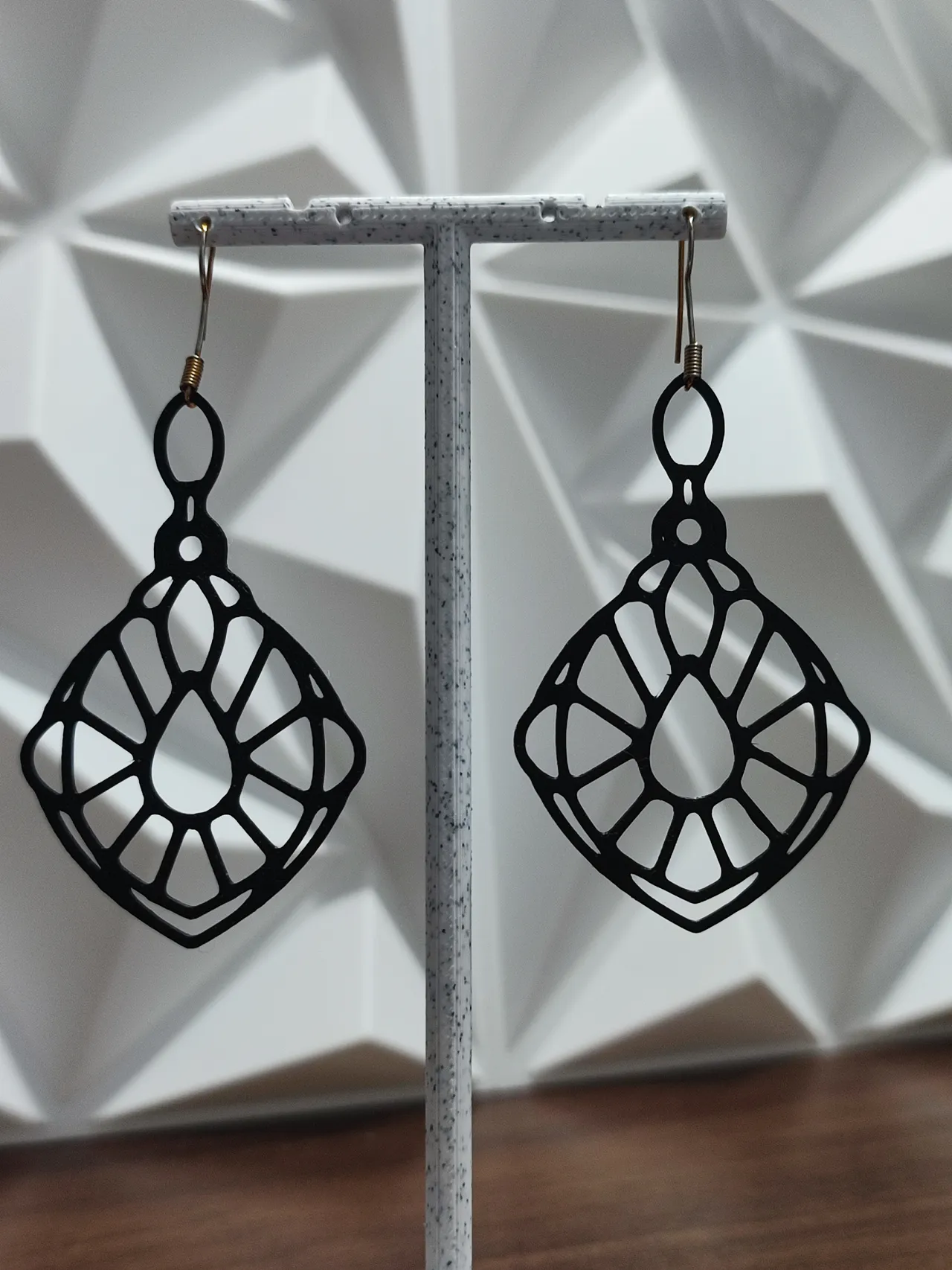 Aretes Prisma de Rocío view 3