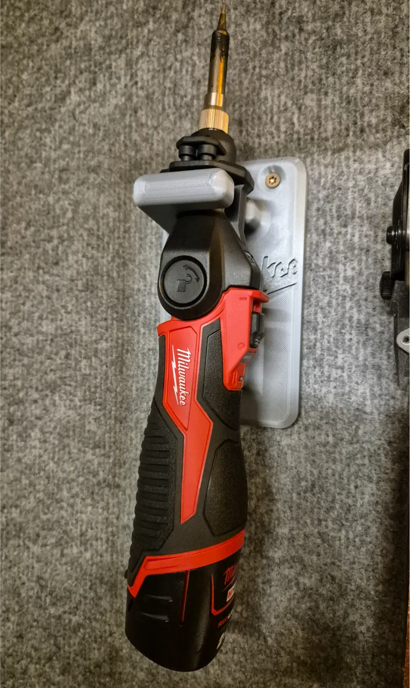 Milwaukee M12 soldering iron wall holder SI-0