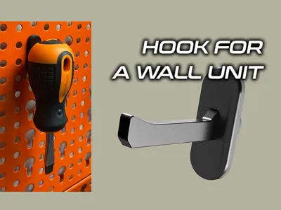 Tool Holder for Wall Unit