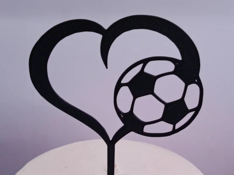football cake topper