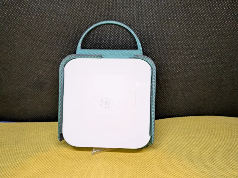 Square lanyard open top