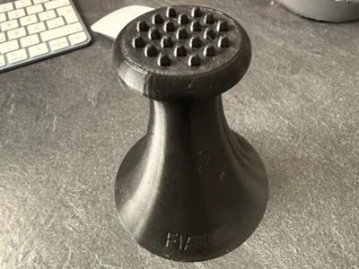 Ice scraper with company names e.g. Fiat, VW,