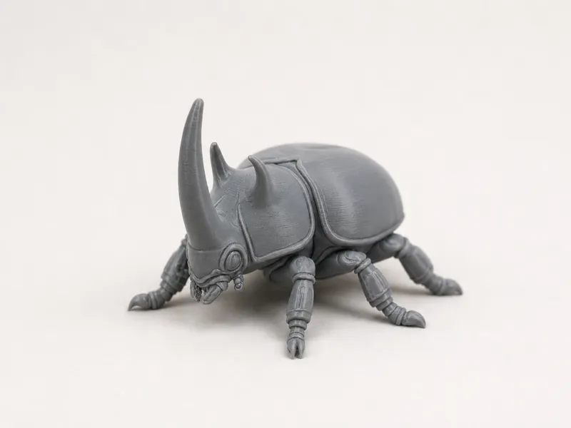 Hercules Beetle Figurine STL