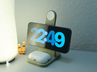 iPhone and Apple Watch charger stand