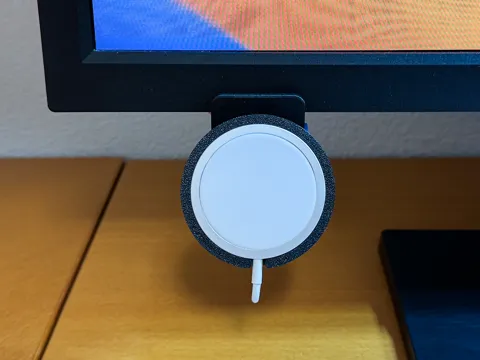 MagSafe Monitor Phone Holder | Fully 3D printed view 3