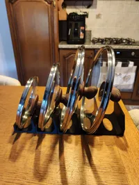 Organisateur de placard pour assiettes et couvercles — photo 4