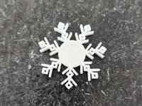 Petit fidget spinner flocon de neige — photo 1