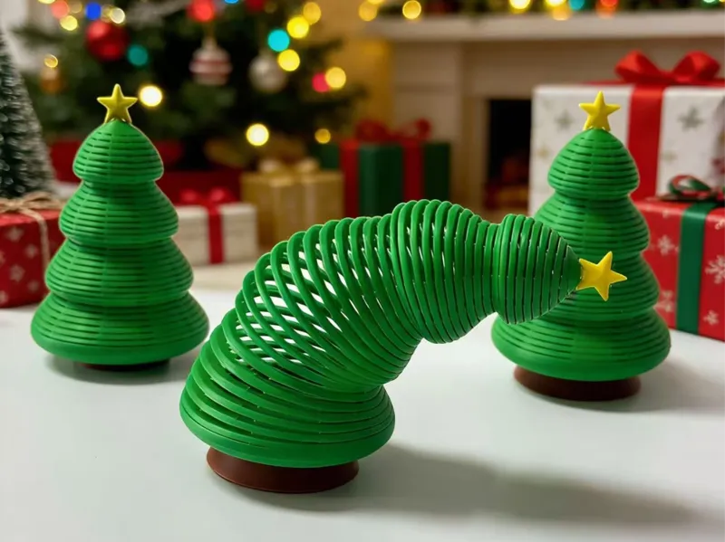 Slinky-Christmas Tree (No AMS Required)