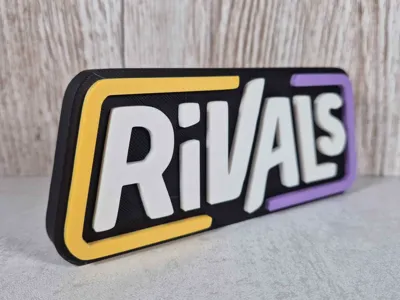 3D rivals Logo – Customize Your Gaming Space by AB Components ...