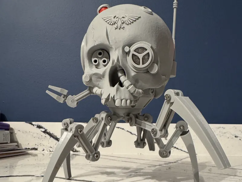 Grimdark Inspired Servitor Skull Leg Kit