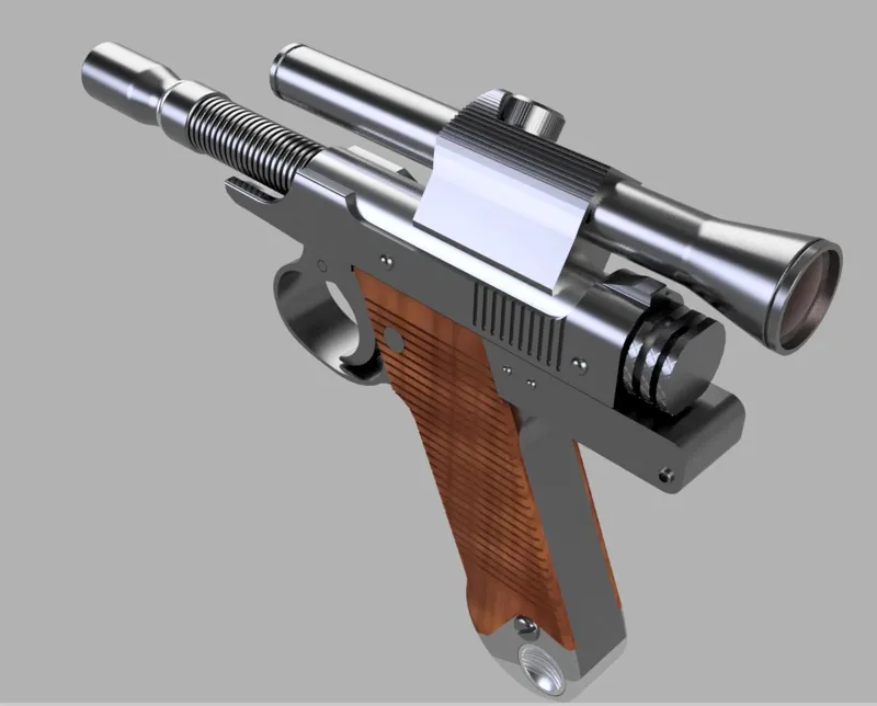 Cara Dune Mandolorian Blaster.