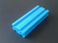 Profilés aluminium extrudé avec écrous en T (2020 à 8080) — photo 2