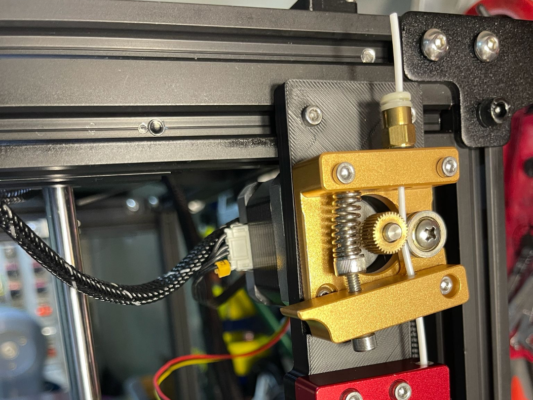 Supporto estrusore bowden e sensore filo  Ender 5