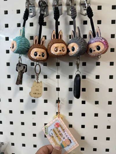 Clip decorativo para bigote adhesivo, adorno de diseño especial para niños