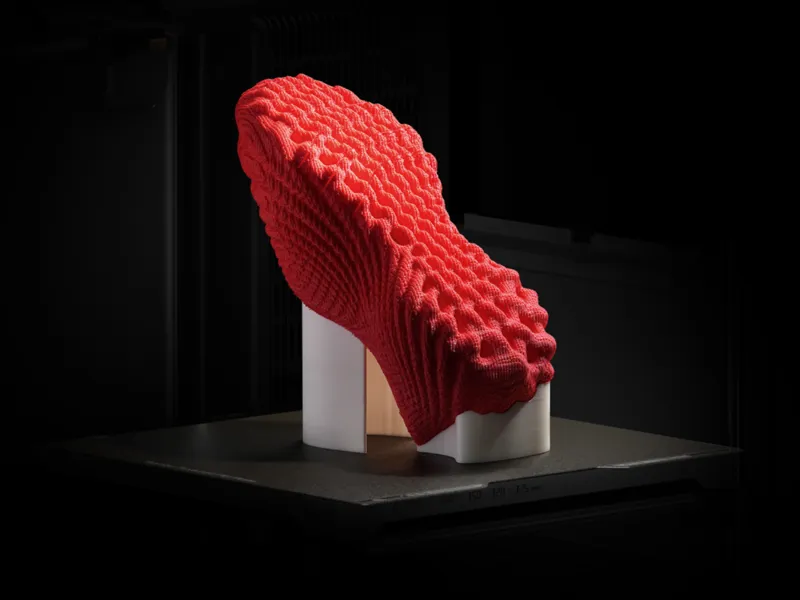 Veloform-a pair of 3D-printed casual shoes