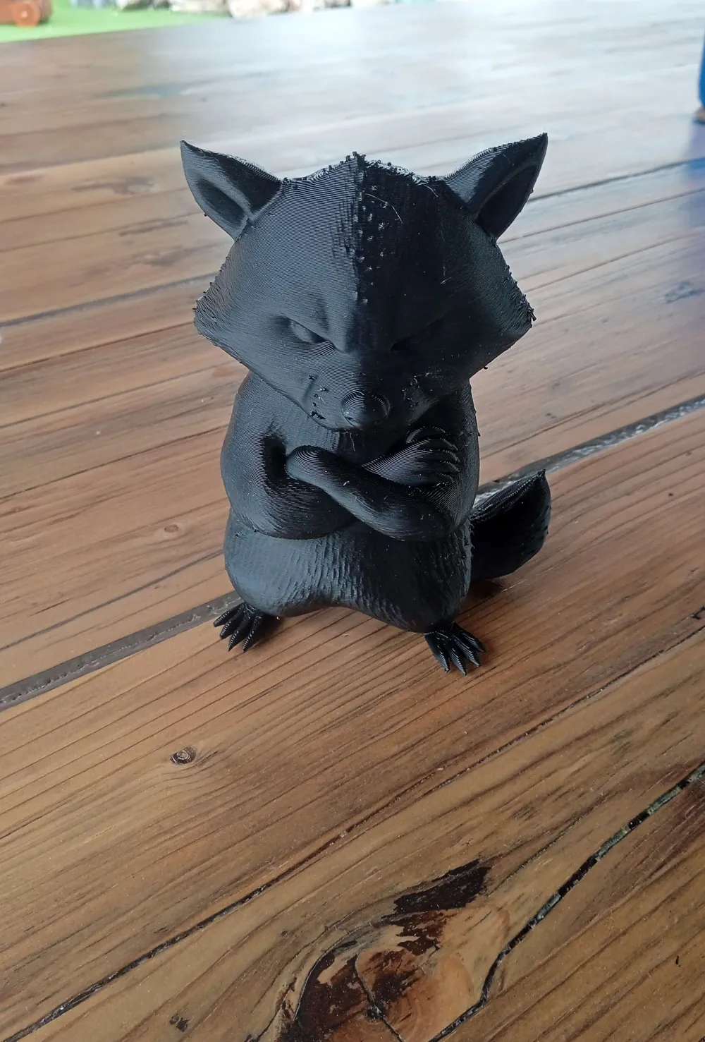 Grumpy Raccoon AMS 3 Colors - Free 3D Print Model - MakerWorld