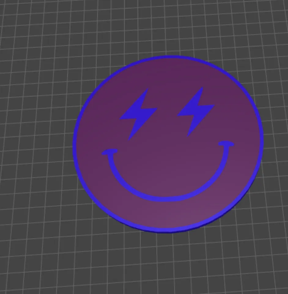 Preppy smiley face by dior_canesss - MakerWorld