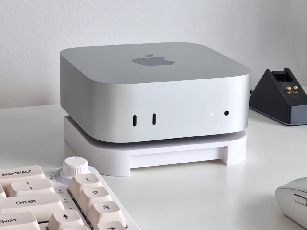 3Dプリント Apple Mac Mini M4スタンド＆オーガナイザー - 無料3D