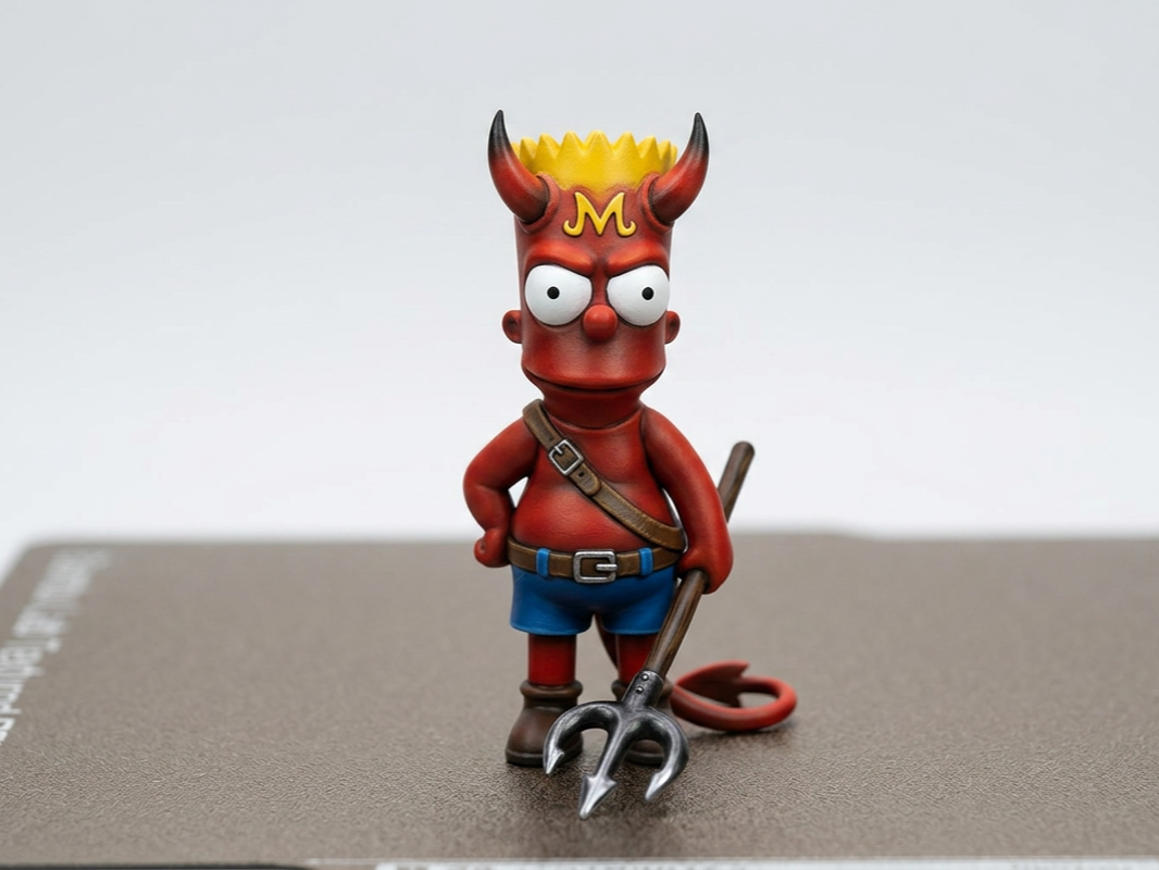 Devil Bart Simpson - Majin Edition Figurine