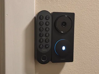Aqara Keypad + G410 combination backplate