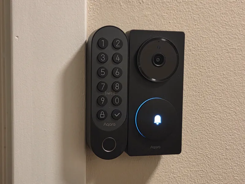 Aqara Keypad + G410 combination backplate
