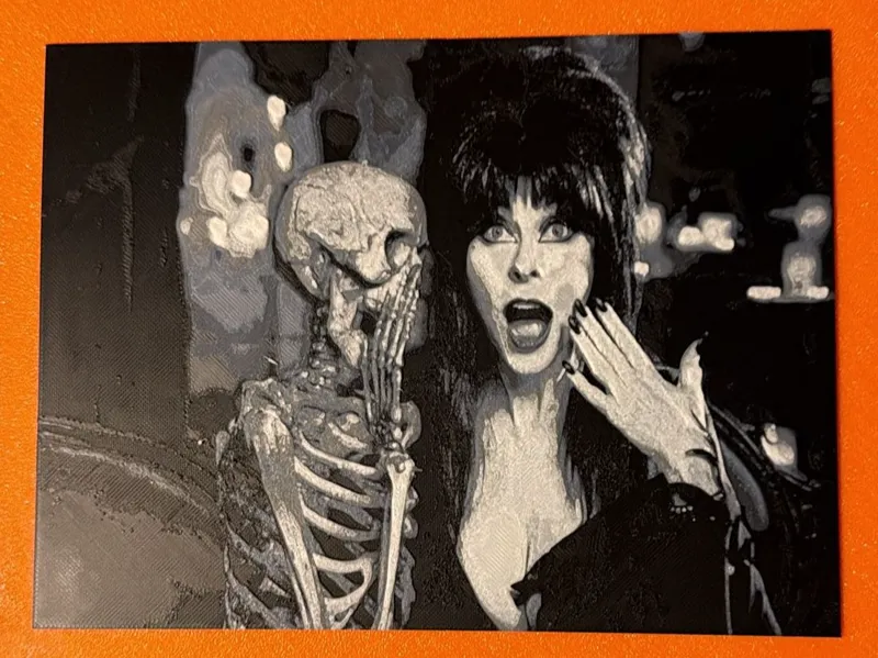Elvira mistress of the dark HueForge picture