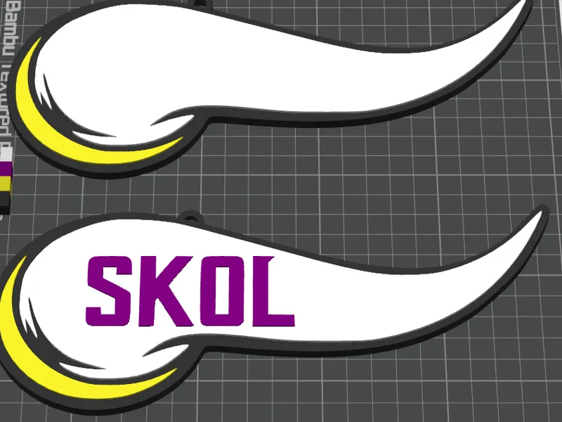 Skol Horn Necklace