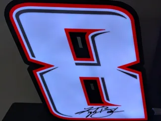 Kyle Busch Number Lightbox