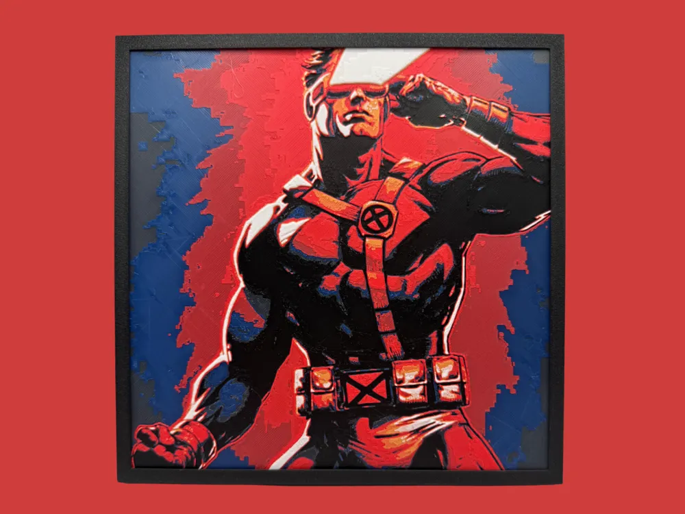 Cyclops - Marvel X-Men Hueforge