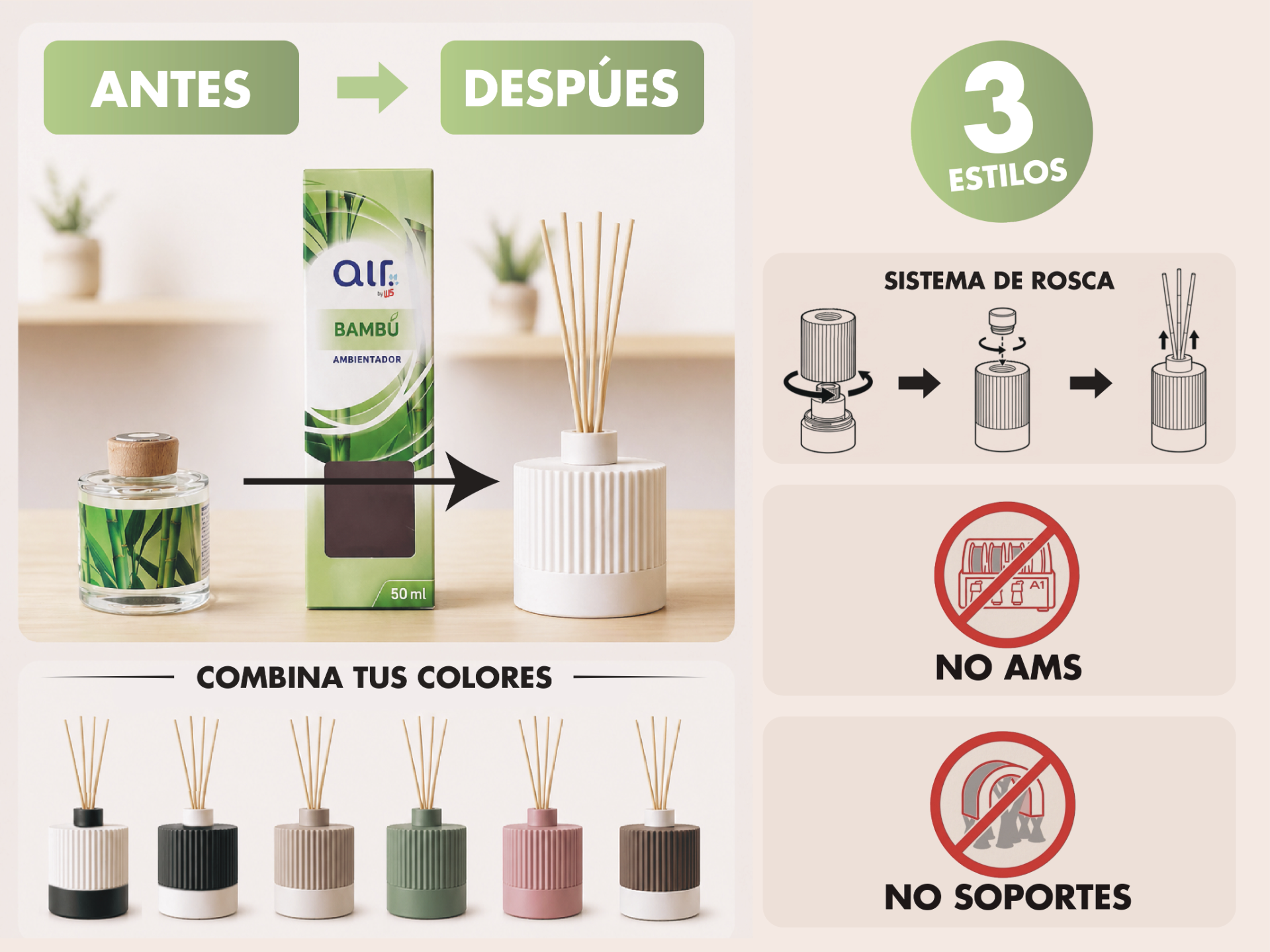 Cubierta decorativa para Ambientador Lidl