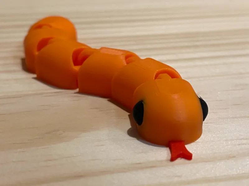 Hissing Articulated Snake