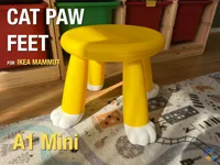 A1 Mini - Feet Only - 0.2mm layer, 4 walls, 10% infill