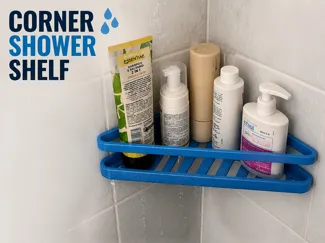 Corner Shower Shelf