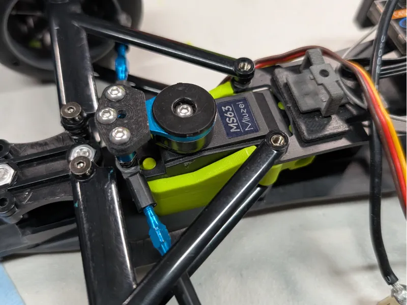 Tamiya F104 Pro 2 Low Profile Servo Mount