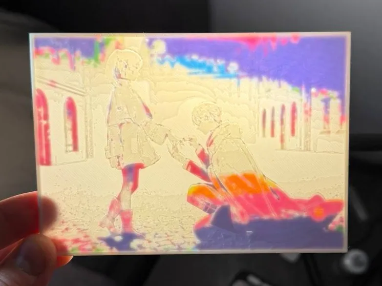 Frieren Ring Scene Lithophane