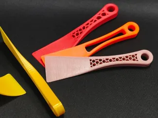 FlexiScraper - Sharp Printbed Scraper with hook