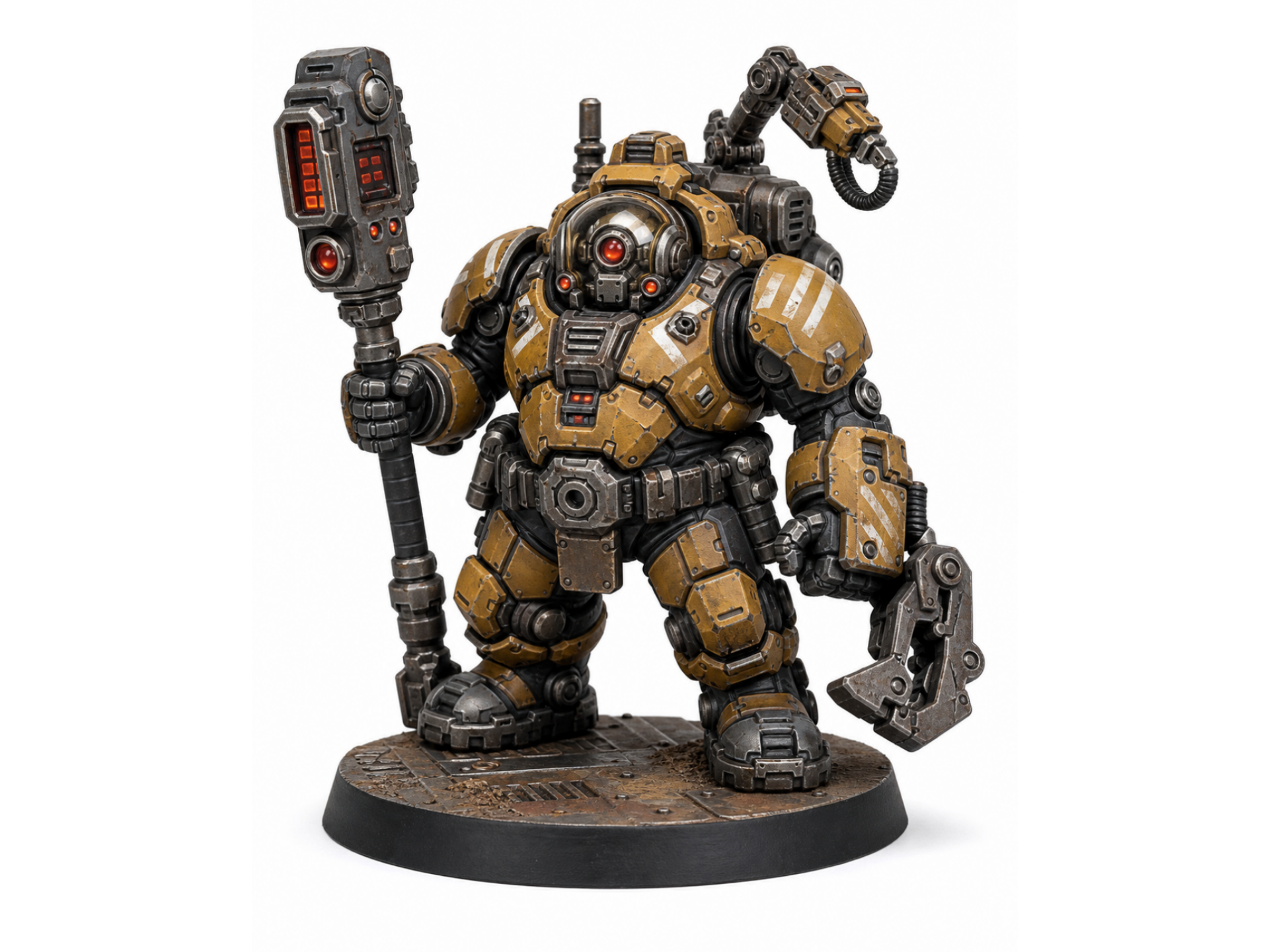 Grimdark Space Dwarf Engineer - Scify