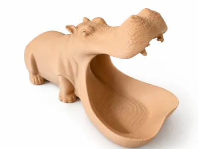 Hippopotamus Bowl