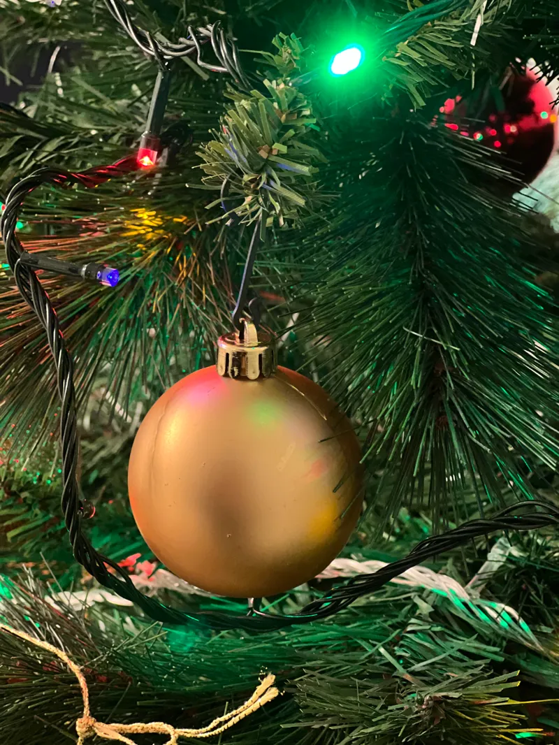 Christmas ball hook