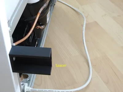 Spacer for Exquisite fridge