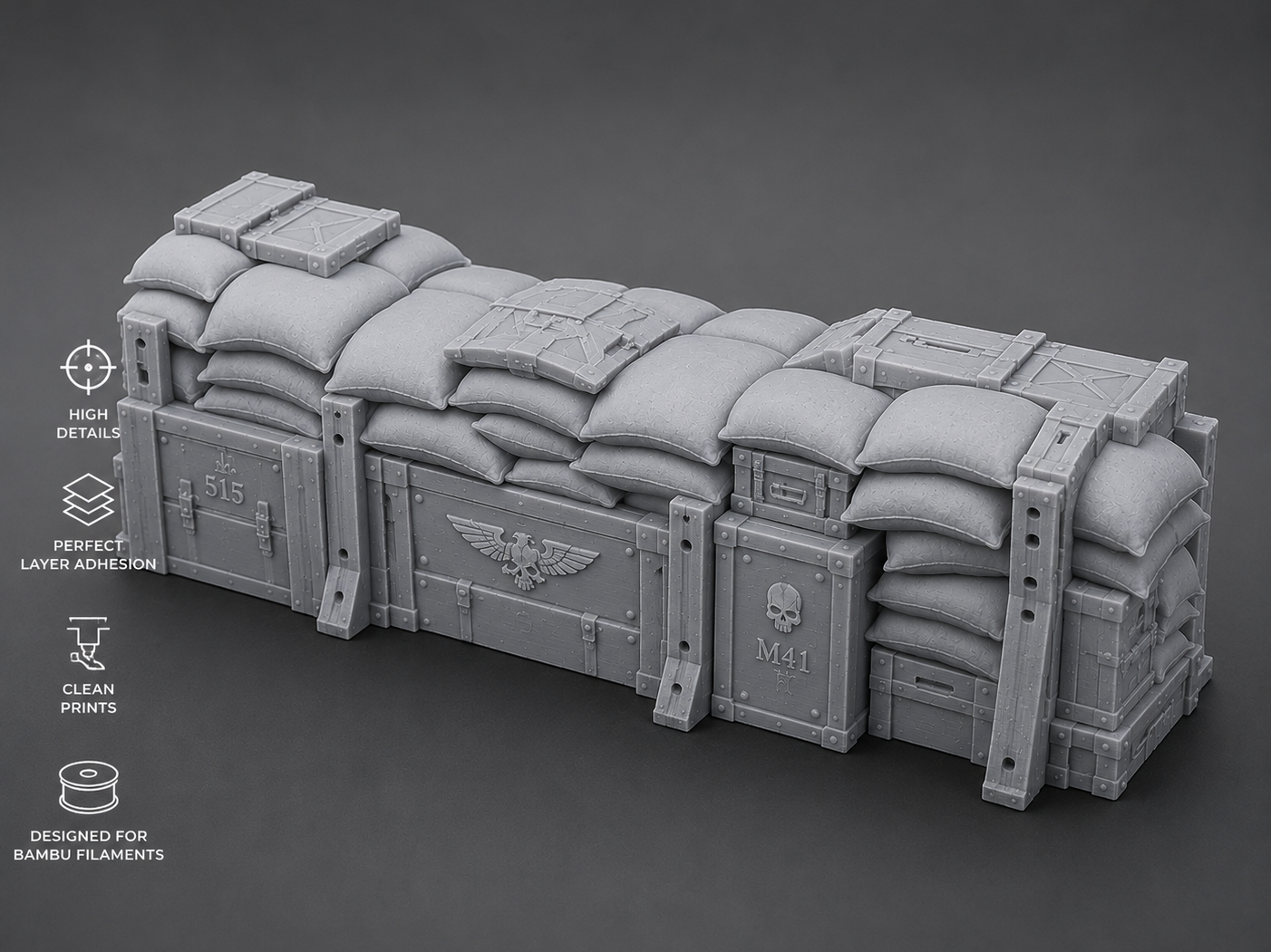 Tabletop Sci-Fi Defensive Barrier