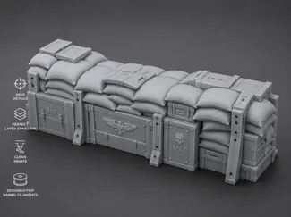 Tabletop Sci-Fi Defensive Barrier
