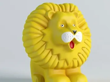 cute lion decor