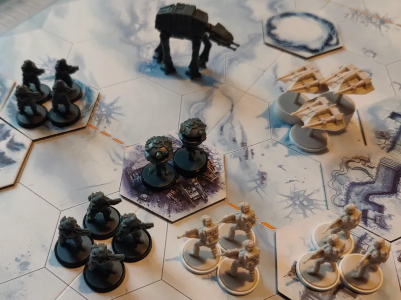 Battle of Hoth: Unit Movement Trays