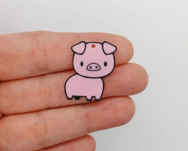 Pig earrings
