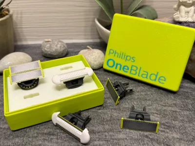 Replacement Blade Case Philips OneBlade 8 Blades