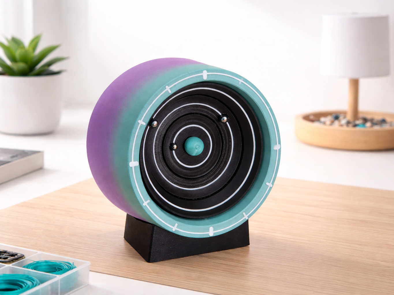 Orbital Time – A Minimal Orrery Clock
