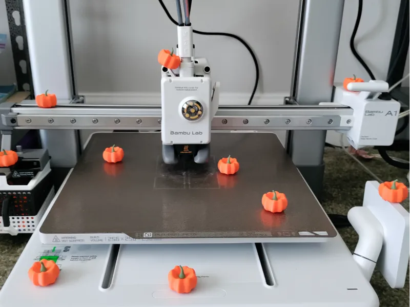 Miniature Pumpkin Decoration